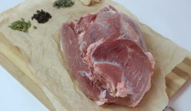 Pork leg meat